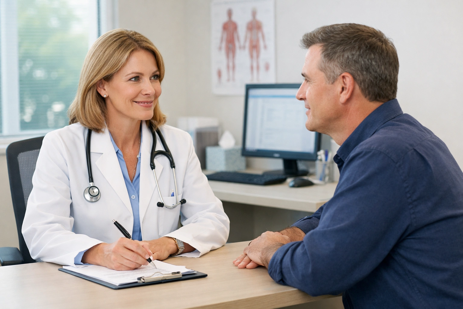 Licensed healthcare provider consultation