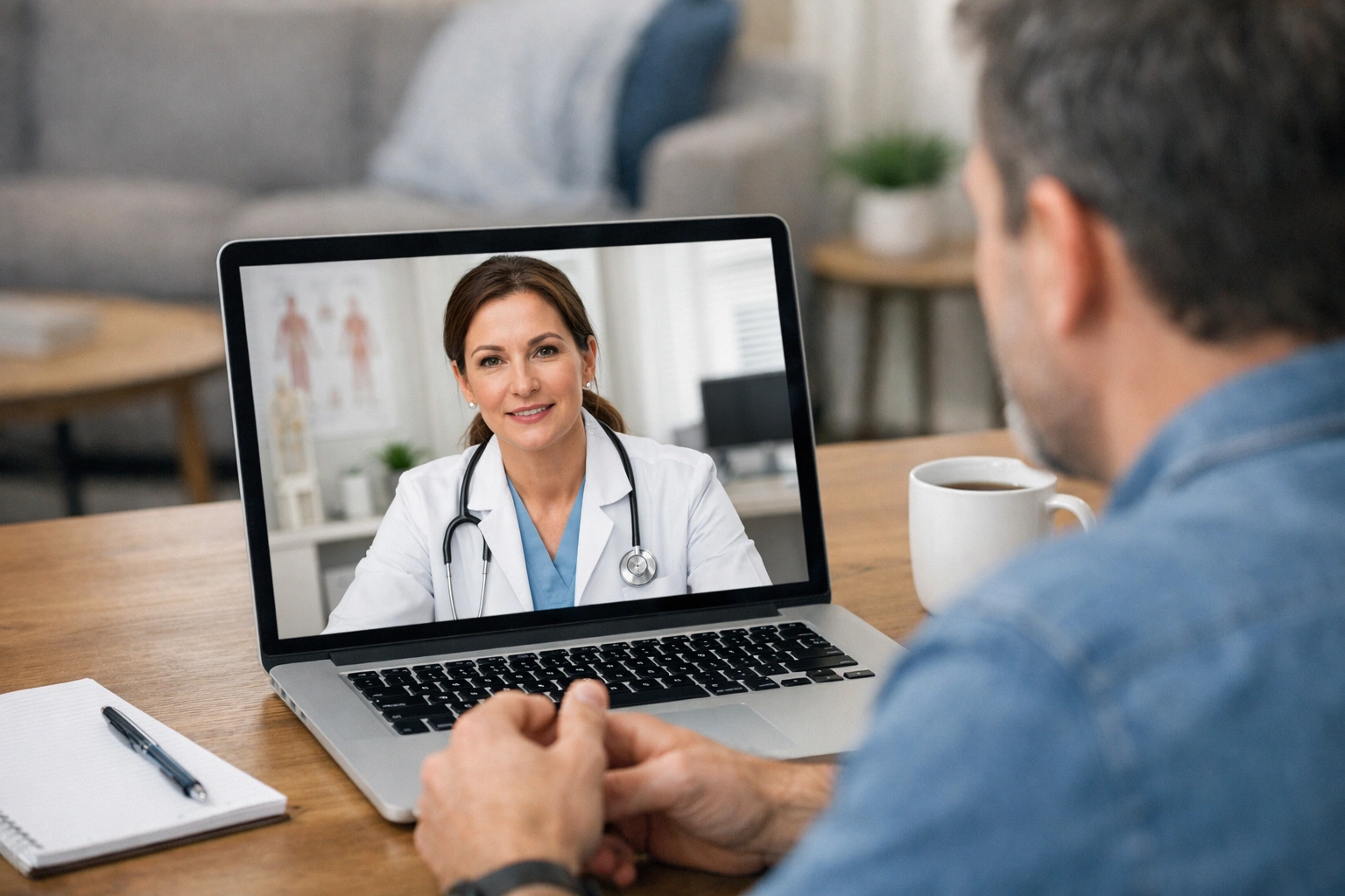 Telehealth medical evaluation with licensed provider